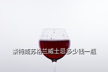 豪特威蘇格蘭威士忌多少錢(qián)一瓶