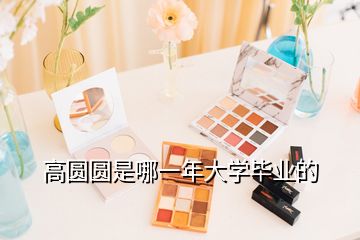高圓圓是哪一年大學畢業(yè)的
