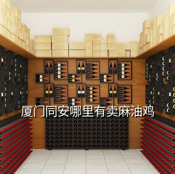 廈門(mén)同安哪里有賣(mài)麻油雞