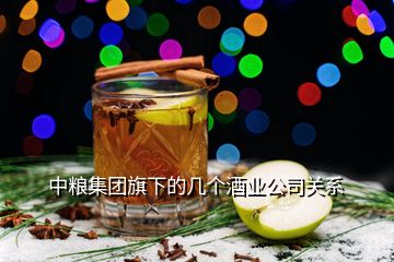 中糧集團旗下的幾個酒業(yè)公司關(guān)系