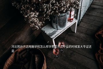 河北邢臺方遠(yuǎn)電腦學(xué)校怎么樣學(xué)費(fèi)貴不貴畢業(yè)的時候發(fā)大專證還是