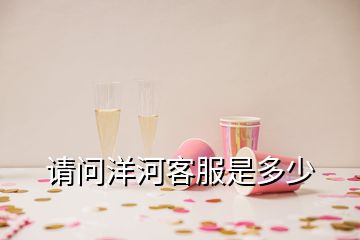請(qǐng)問洋河客服是多少