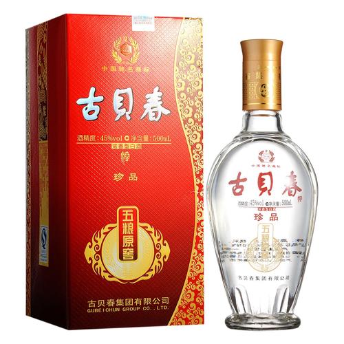 古貝春濃香型白酒多少錢(qián)一箱
